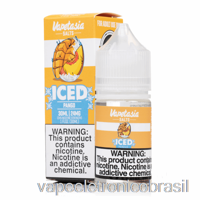 Vape Recarregável Iced Pango - Sais De Vapetasia - 30ml 48mg